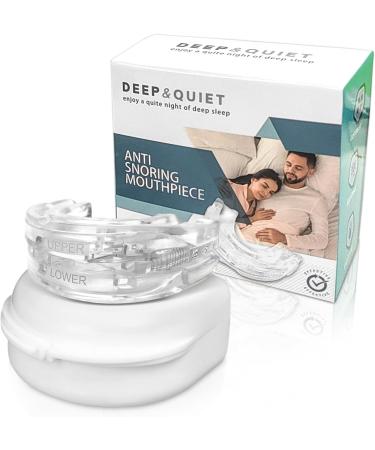 Anti Snoring Mouth Guard Adjustable Mouth Guard for Grinding Teeth & Stop Snoring a Reliable Sleep Guard for Snoring Man/Woman Transparent Mg001-transparent
