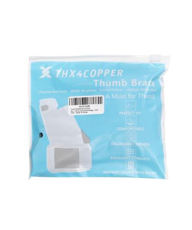 THX4Copper Reversible Thumb Rail & Wrist Bandage | Support for Weak Thumbs | S/M Black - Perfect for Daily Activities - Buy Online on GoSupps.com