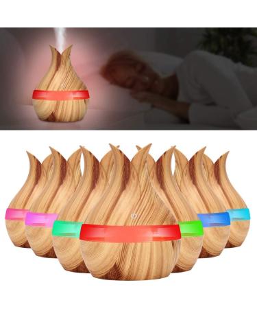 300ml Essential Oil Diffuser - Small Aromatherapy Cool Mist Humidifier with 7 Colors LED Lights | Auto Off Timer for Home & Office - Buy Online on GoSupps.com