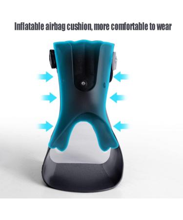 Drop Orthosis Ankle Brace Support - Inflatable Airbag for Hemiplegia & Stroke Recovery - Comfortable Walking Aid (Left Right Size S - Buy Online on GoSupps.com