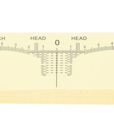 Eyebrow Ruler 100 Pieces Eyebrow Ruler Sticker Perfect Fit Disposable for Design - Buy Online on GoSupps.com