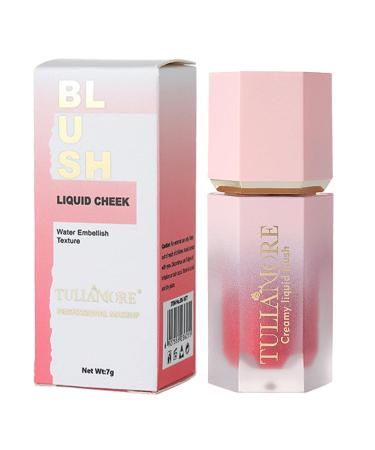 Liquid for Cheeks | Cream Makeup for Super Dewy Liquid Look | for Long-Wearing Natural Look Cream Face Cheek and Lip Color for Women Fulenyi 03#
