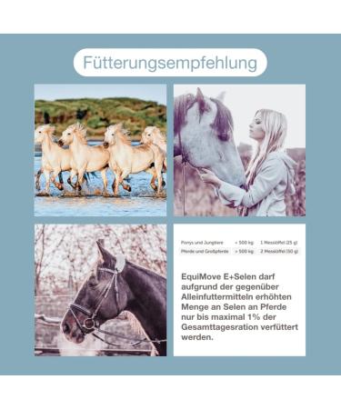 Equimove Selen + E: High-Dose Pellets for Muscle Endurance - 50 000 mg Vitamin E & 20 mg Selenium 1.5 kg - German Quality for Selenium Deficiency Prevention - Buy Online on GoSupps.com