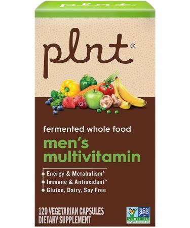 plnt Fermented Whole Food MenaTMs Multivitamin (120 Vegan Capsules) 120 Count (Pack of 1) - Buy Online on GoSupps.com