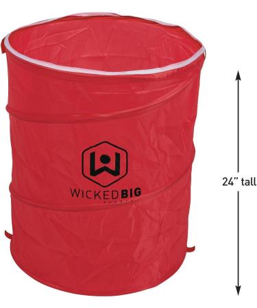 Wicked Big Sports Supersized Pong Outdoor Game | Tailgate Fun for All Ages | 6 Cups | Multi Color | 1 Pack - Buy Online on GoSupps.com