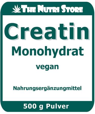 100% Pure Creatine Monohydrate Powder 500g - Boost Muscle Performance & Energy | Worldwide Shipping - Buy Online on GoSupps.com