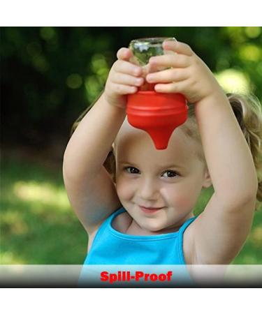 Scoolr Baby Sippy Cup Lids 3pcs: Elephant Spill Proof Silicone Sippy Lids for Kids - Blue, Green, Yellow - Buy Online on GoSupps.com