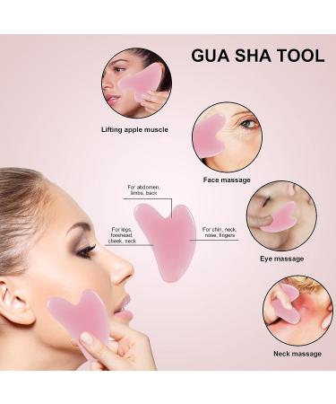 ETSAMAL 2 in 1 Ice Roller for Face - Reusable Silicone Roller for Puffiness Relief, Tighten Skin - Includes Gua Sha Tools - Purple - Buy Online on GoSupps.com