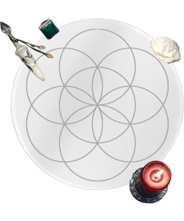 Buy Maseyivi Crystal Current Board - Pendulum Board for Energy & D cor | Acrylic Messages for Bedroom & Living Room - Buy Online on GoSupps.com