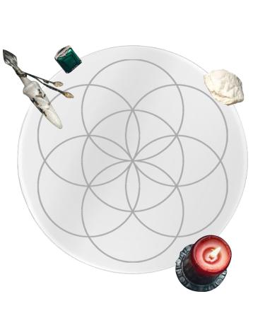 Runde pendulum board crystal kissage board-star acrylic desolate crystal energy decisory |Crystal Energy Divination Metaphysical Message Round Board for the living room