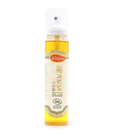 Alepia Alepia: Evening Primrose Oil 100 ml 100% Pure and Natural Cosmos Organic Certified Anti-Wrinkle Soothes Softens Softens & Revitalizes