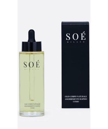  SOE' MILANO Men's body oil with 100% pure plant oils. Enriched with argan and jojoba oils for soft silky skin. Contains antioxidants Vitamin C and Vitamin E. Absorbs quickly. Made in - Buy Online on GoSupps.com
