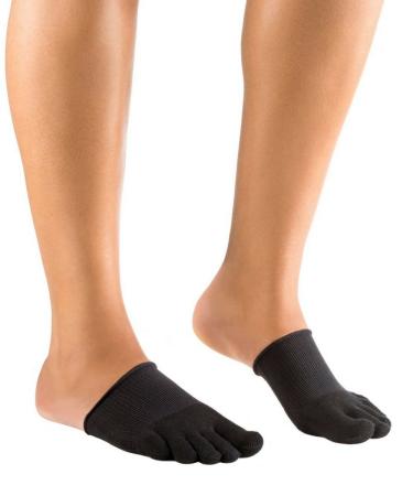 Knitido Dr. Foot Hallux Valgus toe warmers closed socks to support bunions 35-40 black (001) - Buy Online on GoSupps.com