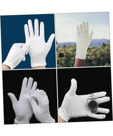 VINTORKY 12 Pairs Moisturizing Gloves Work Gloves Working Gloves Moisturizing Overnight Gloves Cotton White - Buy Online on GoSupps.com