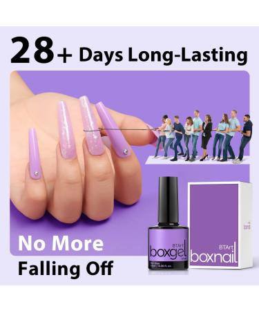 BTArtbox Gel Nail Glue - 2PCS 10ML 4 in 1 Strong False Nail Glue Kit for Acrylic Nails - Long Lasting Formula for 28+ Days - Buy Online on GoSupps.com