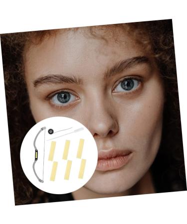 Angoily 3 sets Measure Measuring Bow Bow-shaped Shaping Eyebrow Kit Shaper Mapping Corrector Level Tool 22.5x4.3cmx3pcs Silverx3pcs - Buy Online on GoSupps.com