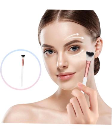 CANIGHT Makeup Tool Brush for Nose Makeup White Blush Brush Nose Contour Brush 18.50X1.00X1.00CM White - Buy Online on GoSupps.com