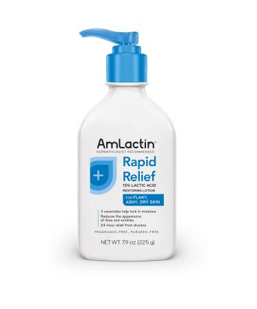 Amlactin Rapid Relief 15% Lactic Acid Restoring Lotion Fragrance Free 7.9 oz (225 g)