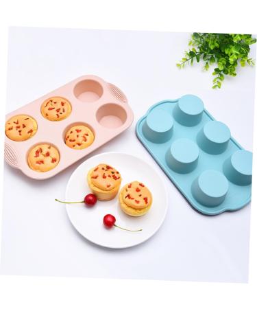 Alipis 2 Pcs Cake Mold Silicone Molds Pastel Paper Cups Baking Tray Crayon Molds DIY Baking Mold Epoxy 30x20.5cmx2pcs Pinkx2pcs - Buy Online on GoSupps.com