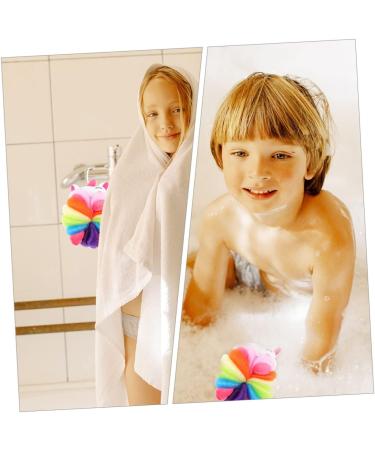 Healeved 2pcs Children's Bath Exfoliating Balls - Foaming Scrubber & Cleaning Tool for Skin Care - Buy Online on GoSupps.com