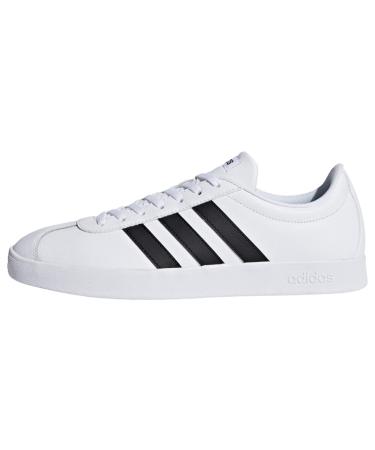 adidas Men's Vl Court Sneaker 44 EU Ftwr White Core Black Core Black