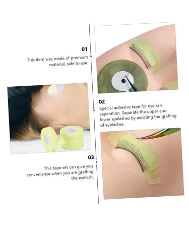 Balacoo 45 Rolls Lash Tape - Eyelash Under Eye Patch Adhesive Tape & Mapping Stickers - Non-Woven Fabric for Eyelash Extensions - Buy Online on GoSupps.com