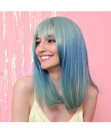 Short Synthetic Wavy Wig for Women | Curly Cosplay & Retro Brazilian Hairstyles (50s-80s) - Buy Online on GoSupps.com