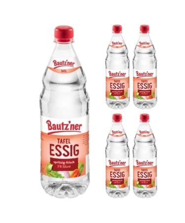 Bautz'ner Table Vinegar 1000 ml x 5 pieces