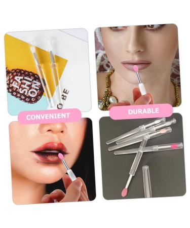 POPETPOP 12 Pcs Silicone Lip Brush Set - Makeup Beauty Tools for Lipstick & Eye Shadow - Portable Applicators & Accessories - Buy Online on GoSupps.com