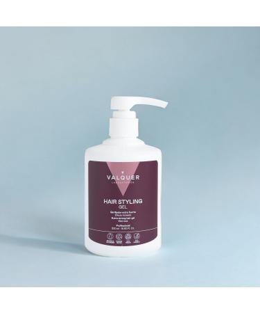 Valquer Profesional Hair Fixing Gel. Hair Gel. Vegan and Sulfate Free. Hair Gum. Hair Fixing. Define Hairstyle. Wet Effect - 500 Ml - Buy Online on GoSupps.com
