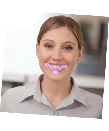 HAPINARY Lip Muscle Trainer Face Exerciser Muscle Exerciser Lip Trainer Oral Exerciser Face Exerciser Lips Lift Smile Corrector Lift Tightener Lips Trainer Lips 9.30X7.70X1.50CM Purple - Buy Online on GoSupps.com
