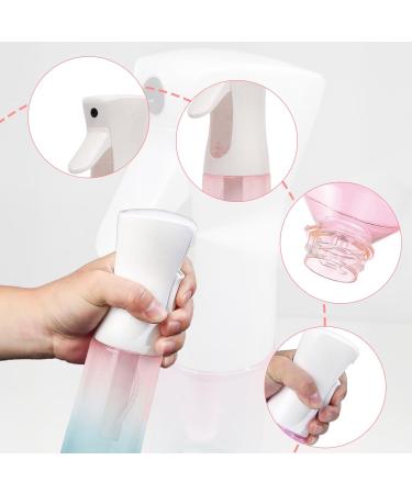 BRITECO Water Spray Bottle for Hair Continuous Fine Mist Spray Bottle Refillable Salon Spray Bottle for Hairstyling Plants Cleaning 300ML - Water Mist Misting and More - Buy Online on GoSupps.com