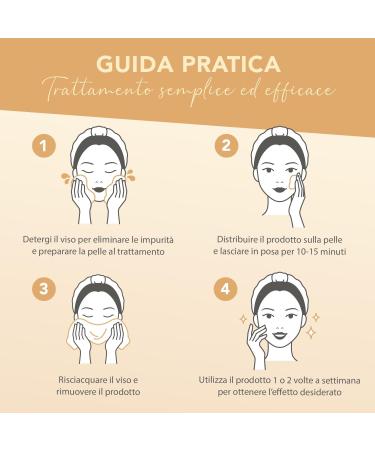  Optima Naturals Illuminating mask with organic gold clay for mature and combination skin 50 ml - Buy Online on GoSupps.com