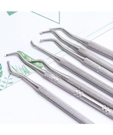 DOITOOL 1 Set Manicure Tools Cuticle Stick Curved Fine Tip Cuticle Remover Cuticle Shaper Pusher Nail Tool Cuticle Tool Nippers Pusher Precision Reverse Polish Stainless Steel Exfoliating - Buy Online on GoSupps.com