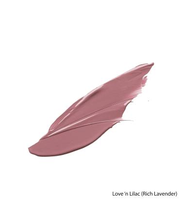 Mom's Secret Organic Matte Lipstick - Long Lasting, Vegan & Gluten Free | Love'n Lilac Shade | Cruelty Free | Made in USA | 0.15 oz - Buy Online on GoSupps.com