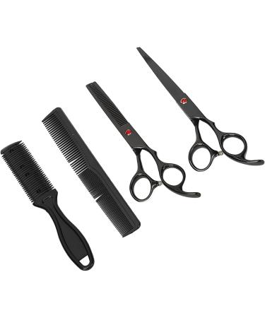 Hair Cutting Scissors Set with Straight Shear and Thinning Shear for Home Salon Barber - Buy Online on GoSupps.com