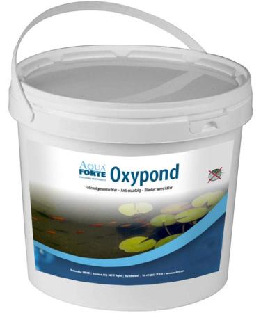 Aquafort Oxypond (previously oxyper) Active oxygen pond fabric 5kg (1kg is enough for 30 000 liters of pond water) promotes the efficient degradation of waste products