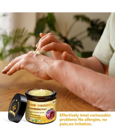 OIXYAZ Bee sting cream with bee venom Cream with bee venom Bee venom and turmeric for all skin types 60G A - Buy Online on GoSupps.com