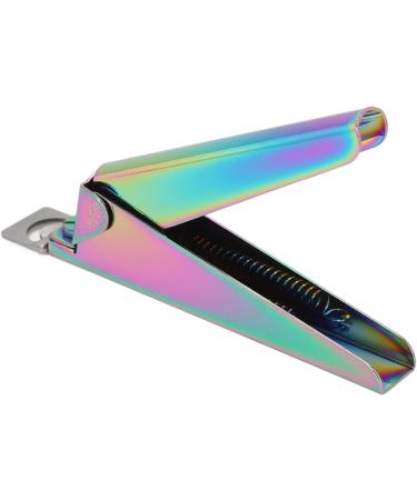 False Nail Clippers U-Shaped Easy Operation Stainless Steel False Nail Clippers High Strength Lightweight for Home and Salon Use (Blue) - Buy Online on GoSupps.com