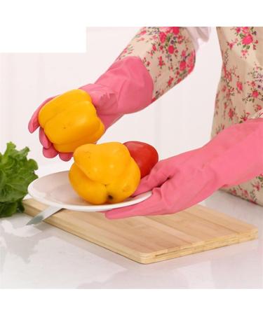SEPTAM Cleaning Gloves Colored Latex Lengthened Household Gloves For Washing Dishes And Clothes Durable And Special For Cleaning - Buy Online on GoSupps.com