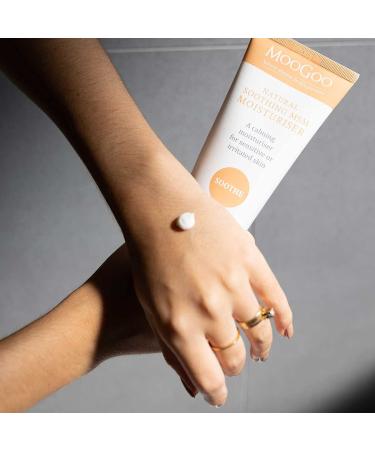 Moogoo Calming MSM Moisturizer - Natural Lotion for Sensitive Irritated Skin | Soothes Red & Itchy Skin for All Ages - 120g - Buy Online on GoSupps.com