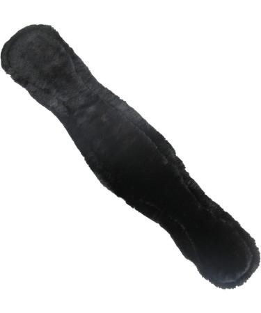 Merauno Lambwolle Konturgurt Saddle Belt | Anatomically Designed Merino Wool Dressage Belt | 80cm Black Brown Anthracite - Slip Resistant Short Belt - Buy Online on GoSupps.com