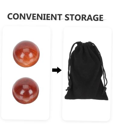 FOMIYES 6 PCS Wooden Health Balls - Chinese Massage Tools for Muscle Relief & Fitness - Buy Online on GoSupps.com