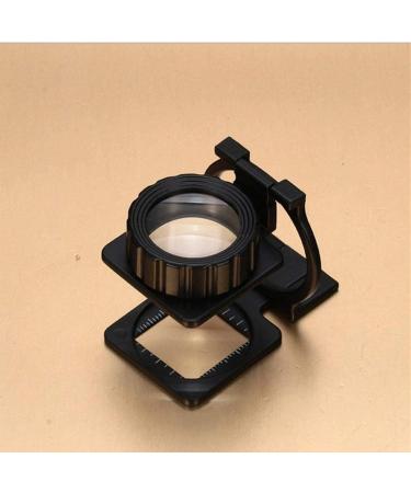Professional ES Vision aids Pocket with Scale Desktop Hands Free Folding 10X HD Lens Loupe for Scale Measurement Identification Wenwan Coins Identification Statio Full of Stars - Buy Online on GoSupps.com