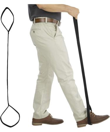 Leg Lifter Strap - Rigid Foot Loop & Hand Grip for Adult Senior Elderly Handicap Disability & Pediatrics for Car Bed Couch Wheelchair - Buy Online on GoSupps.com