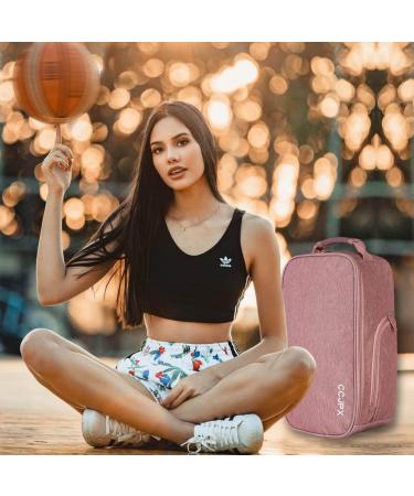 Women's Pink Golf Shoe Bag | Portable Lightweight Travel Sports Shoes Organizer - Buy Online on GoSupps.com