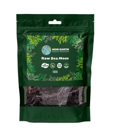 Sea Moss Raw Sun Dried - Saint Lucian Eucheuma Cottonii Seamoss - Makes 2.2 litres of Sea Moss Gel - 100g (Purple)