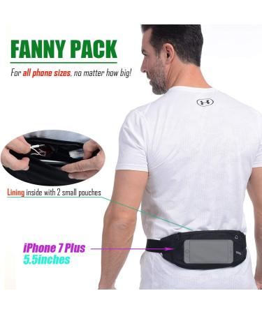 USHAKE Ultra Light Bounce Free Running Belt for Men and Women - Black - Buy Online on GoSupps.com