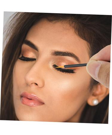 DOITOOL 200 pcs Women Curved Plastic Woman Gel Eye Artificial Lip Multi-function Professional Fine Delicate 9x6.5cmx2pcs Blackx2pcs - Buy Online on GoSupps.com