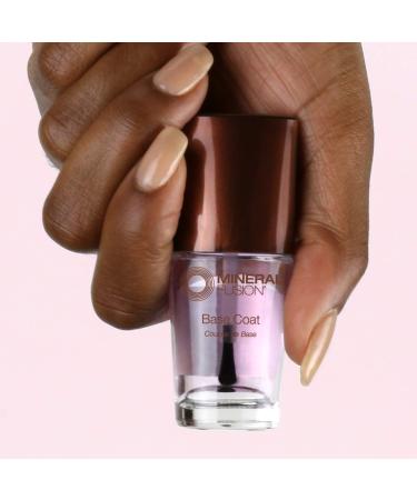 Mineral Fusion Nail Polish Base Coat - 0.33 oz | Chip-Resistant & Long-Lasting - Buy Online on GoSupps.com